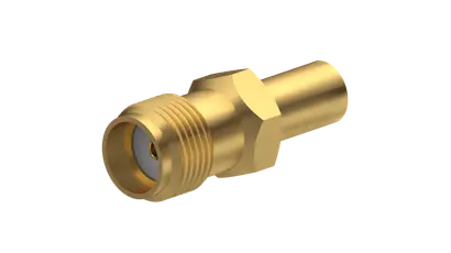 COAXIAL CONNECTOR, SMA, 50 Ohm, Straight cable jack (female)