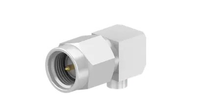 COAXIAL CONNECTOR, SMA, 50 Ohm, Right angle cable plug (male)