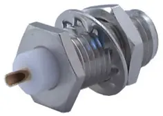 COAXIAL CONNECTOR, SMA, 50 Ohm, Straight bulkhead receptacle, jack (female)