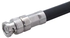 COAXIAL CONNECTOR, BNC, 75 Ohm, Straight cable plug (male)