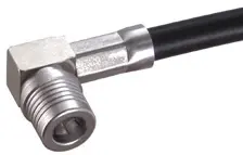 COAXIAL CONNECTOR, QMA, 50 Ohm, Right angle cable plug (male)