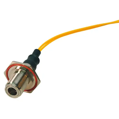 2 multimode fiber ODC socket rearmount connector 1.9mm