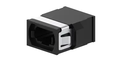 MTP adapter, snap-in flange, MTP footprint