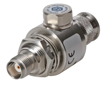 COAXIAL SURGE PROTECTOR DEVICE, GDT technology up to 1.0 GHz