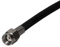 COAXIAL CONNECTOR, SMA-reverse, 50 Ohm, Straight cable plug (male)