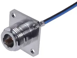 COAXIAL CONNECTOR, N, 50 Ohm, Straight panel cable jack (female), flange mount