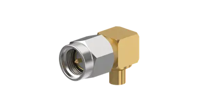 COAXIAL CONNECTOR, SMA, 50 Ohm, Right angle cable plug (male)