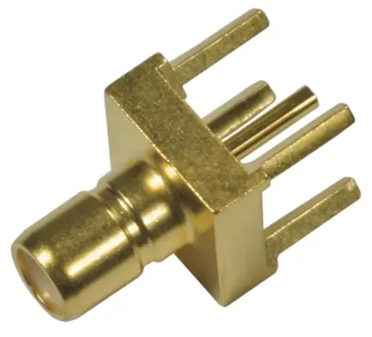 COAXIAL CONNECTOR, SMB, 50 Ohm, Straight PCB jack (female)