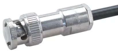 COAXIAL CONNECTOR, H4, 50 Ohm, Straight cable plug (male)