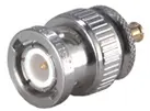 COAXIAL ADAPTER, BNC - MCX, 50 Ohm, plug / jack (male / female)