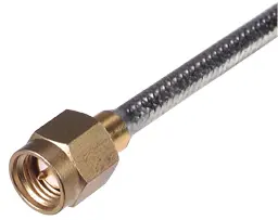 COAXIAL CONNECTOR, SMA, 50 Ohm, Straight cable plug (male)