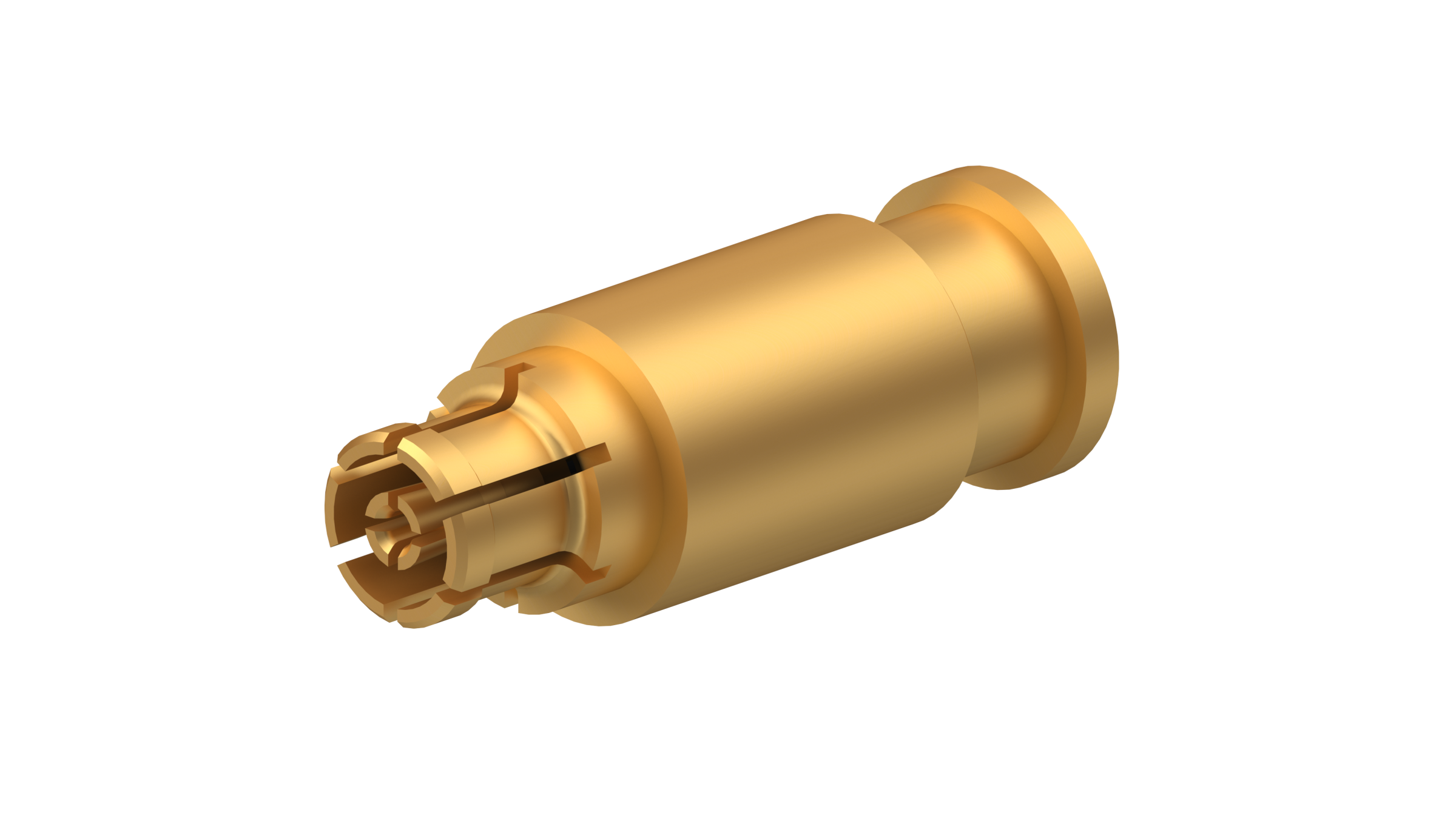 COAXIAL CONNECTOR, SMPM, 50 Ohm, Straight cable jack (female)