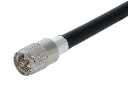 COAXIAL CONNECTOR, UHF, other Ohm, Straight cable plug (male)