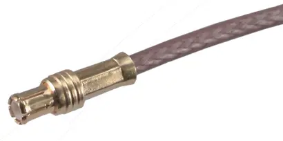 COAXIAL CONNECTOR, MCX, 50 Ohm, Straight cable plug (male)