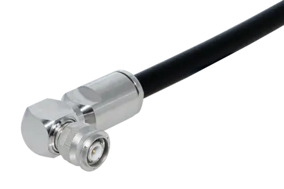 COAXIAL CONNECTOR, TNC, 50 Ohm, Right angle cable plug (male)