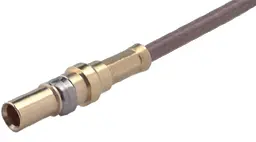 COAXIAL CONNECTOR, 1.0/2.3 , 50 Ohm, Straight cable jack (female)