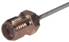 COAXIAL CONNECTOR, SMA, 50 Ohm, Straight cable jack (female)