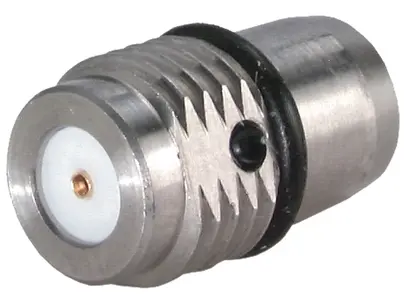 COAXIAL CONNECTOR, BMA, 50 Ohm, Straight bulkhead receptacle, plug (male)