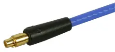 COAXIAL CONNECTOR, MMPX, 50 Ohm, Straight cable plug (male)