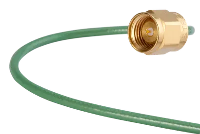 MICROBEND LSR-3, SMA (male), SMP (female), low-loss, ruggedized, 50 Ohm, 26.5 GHz, 3 in, 76.2 mm