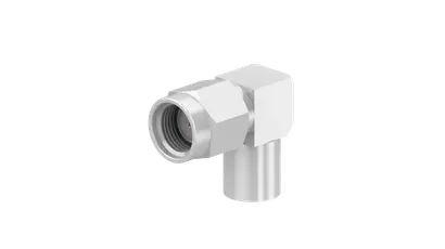 COAXIAL CONNECTOR, SMA, 50 Ohm, Right angle cable plug (male)