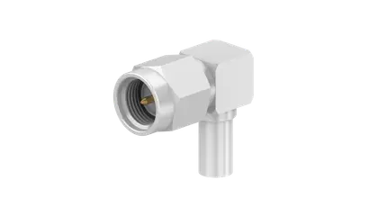COAXIAL CONNECTOR, SMA, 50 Ohm, Right angle cable plug (male)