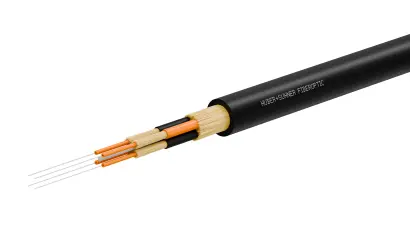 4 Fiber E9/125 Yellow Jacket