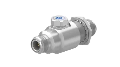 COAXIAL SURGE PROTECTOR DEVICE, GDT technology up to 2.5 GHz
