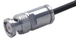 COAXIAL CONNECTOR, BNT, 50 Ohm, Straight cable plug (male)
