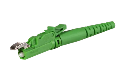 E-2000® Verbinder, SM, APC, 0.1dB, grün