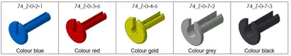 Assembly tool (grey) for taper sleevs