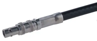 COAXIAL CONNECTOR, QLA-01, other Ohm, Straight cable plug (male)