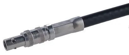 COAXIAL CONNECTOR, QLA-01, 50 Ohm, Straight cable plug (male)