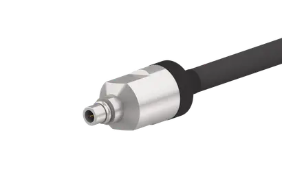 COAXIAL CONNECTOR, MMPX, 50 Ohm, Straight cable plug (male)