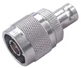 COAXIAL ADAPTER, N - BNC, 50 Ohm, plug / jack (male / female)