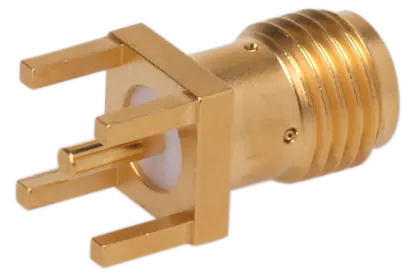 COAXIAL CONNECTOR, SMA, 50 Ohm, Straight PCB jack (female)