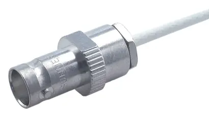 COAXIAL CONNECTOR, BNC, 50 Ohm, Straight cable jack (female)