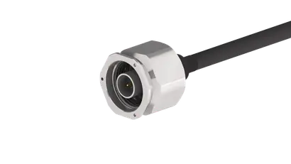 COAXIAL CONNECTOR, N, 50 Ohm, Straight cable plug (male), High salt mist resistant (SS316L)