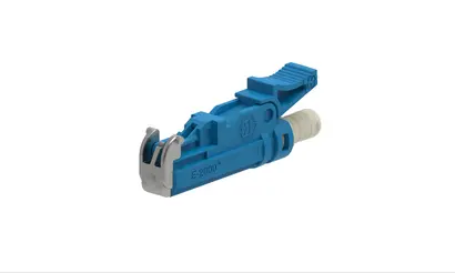 E-2000® Connector, SM Premium, UPC, Gen 2, blue