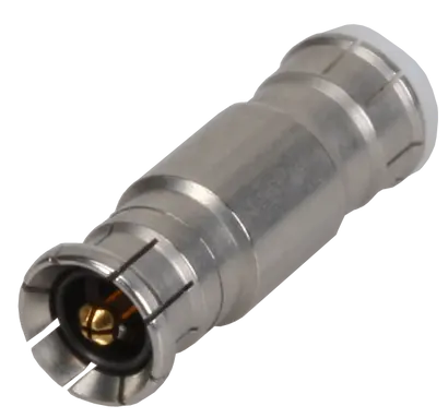 COAXIAL ADAPTER, MBX, 50 Ohm, plug / plug (male / male)