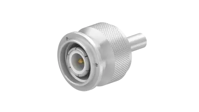 COAXIAL CONNECTOR, TNC, 50 Ohm, Straight cable plug (male), High salt mist resistant (SS316L)