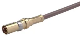 COAXIAL CONNECTOR, 1.0/2.3 C50, 50 Ohm, Straight cable plug (male)