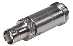 COAXIAL ADAPTER, BNC-precision - N, 50 Ohm, jack / jack (female / female)