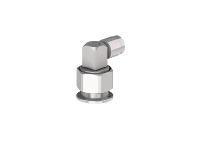 COAXIAL CONNECTOR, TNC, 50 Ohm, Right angle cable plug (male), High salt mist resistant (SS316L)