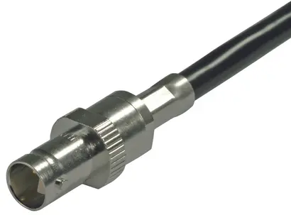 COAXIAL CONNECTOR, BNO, X Ohm, Straight cable jack (female)