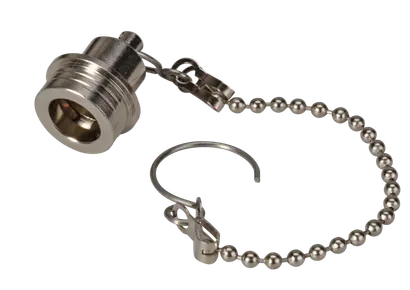 Q-ODC cap, extension, metal, with chain