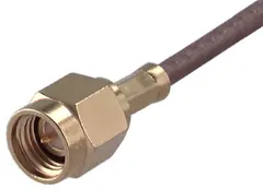 COAXIAL CONNECTOR, SMA, 50 Ohm, Straight cable plug (male)