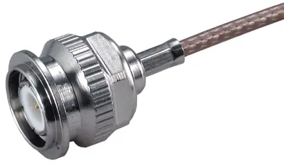 COAXIAL CONNECTOR, TNC, 50 Ohm, Straight cable plug (male), High salt mist resistant (SS316L)