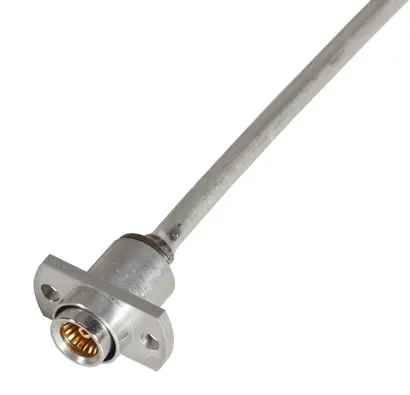 COAXIAL CONNECTOR, BMA, 50 Ohm, Straight panel cable jack (female), flange mount