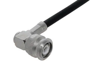 COAXIAL CONNECTOR, TNC, 50 Ohm, Right angle cable plug (male)